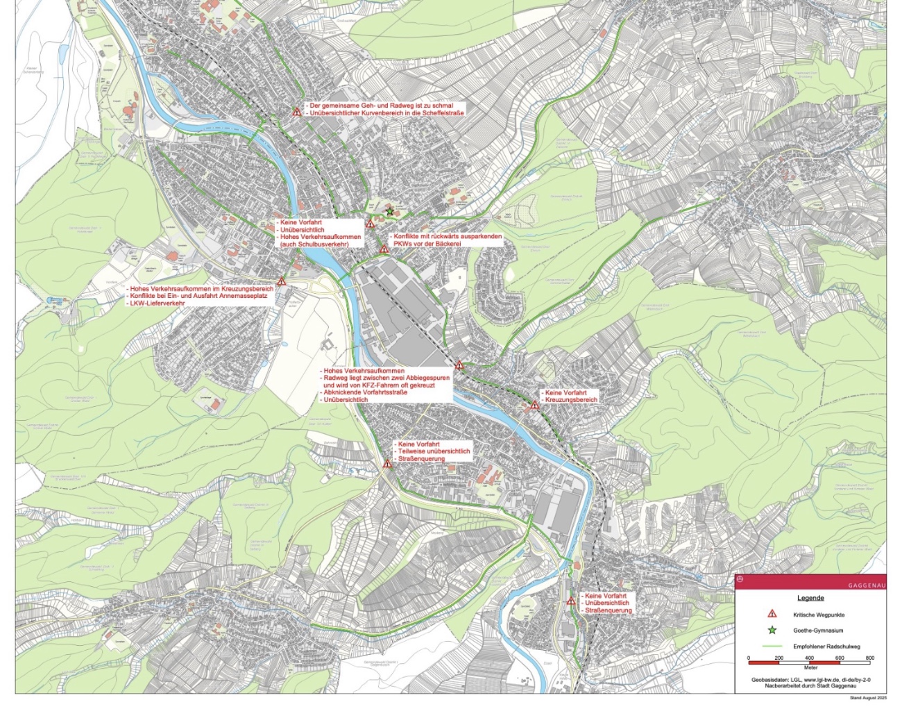 Radschulwegplan GGG Karte END 2